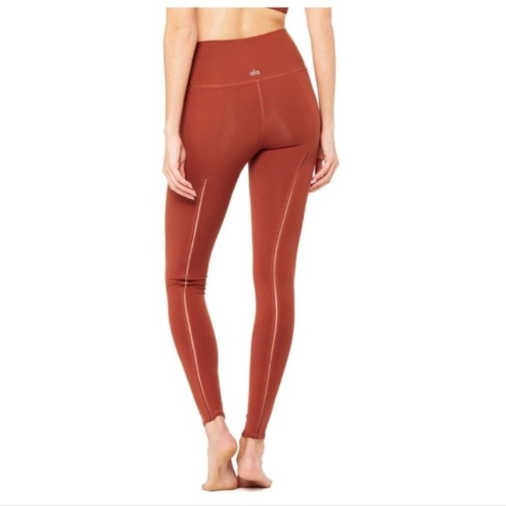 Alo Legging yoga amber high-waist dash leggings Sz L